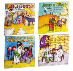Set of 4 Children’s Bible Story Books