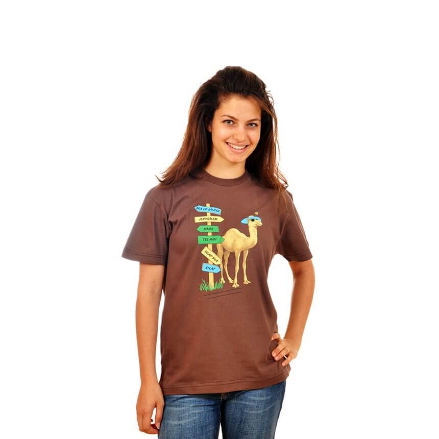 The Traveling Camel T-Shirt - Yardenit