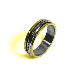 “The Angels of God Will Protect all Your Ways“ Ring