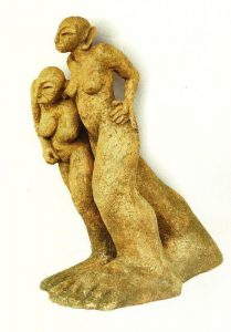 Biblical Sculpture - ruth and naomi