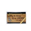 Olive Wood Wall Hanging with Blessing