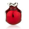 Pomegranate Silver Charm