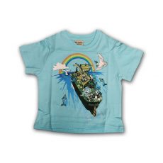 Noah's Ark T-shirt for Kids, Light Blue