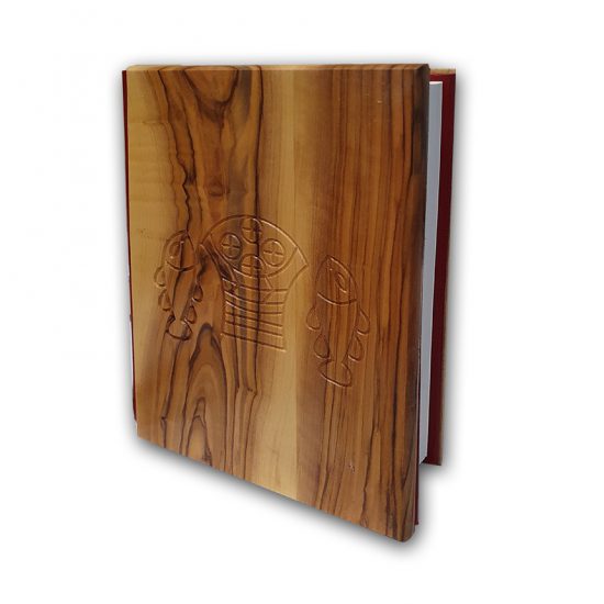 The Holy Bible in an Olive Wood cover, Portuguese