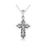 Crucifix with Jesus Christ in Sterling Silver